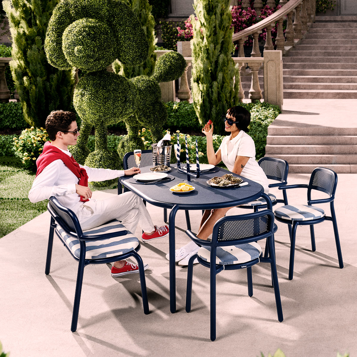Fatboy Toni Outdoor Table and Chairs Fatboy Toni Outdoor Table and Chairs