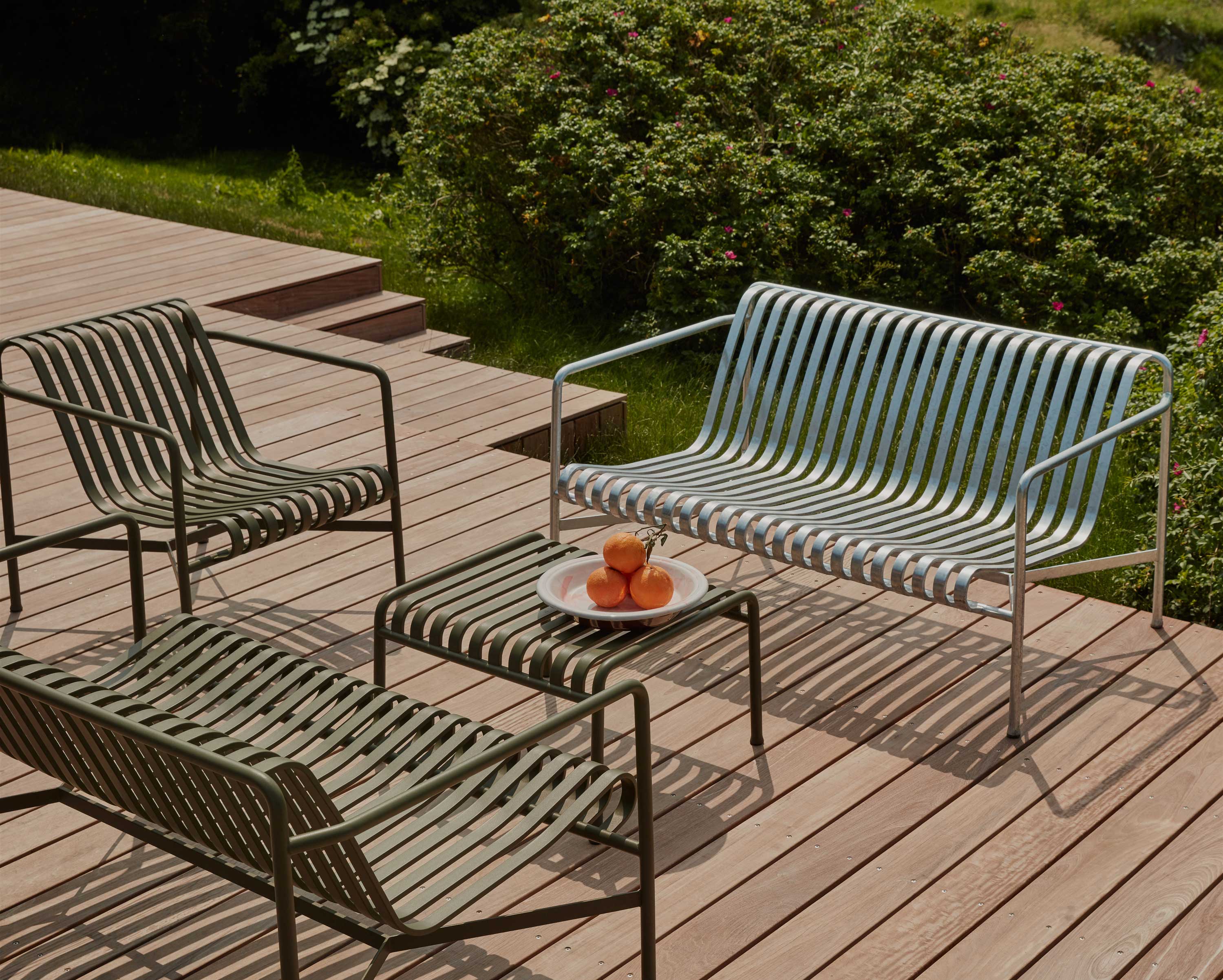 HAY Palissade Outdoor Furniture Collection HAY Palissade Outdoor Furniture Collection