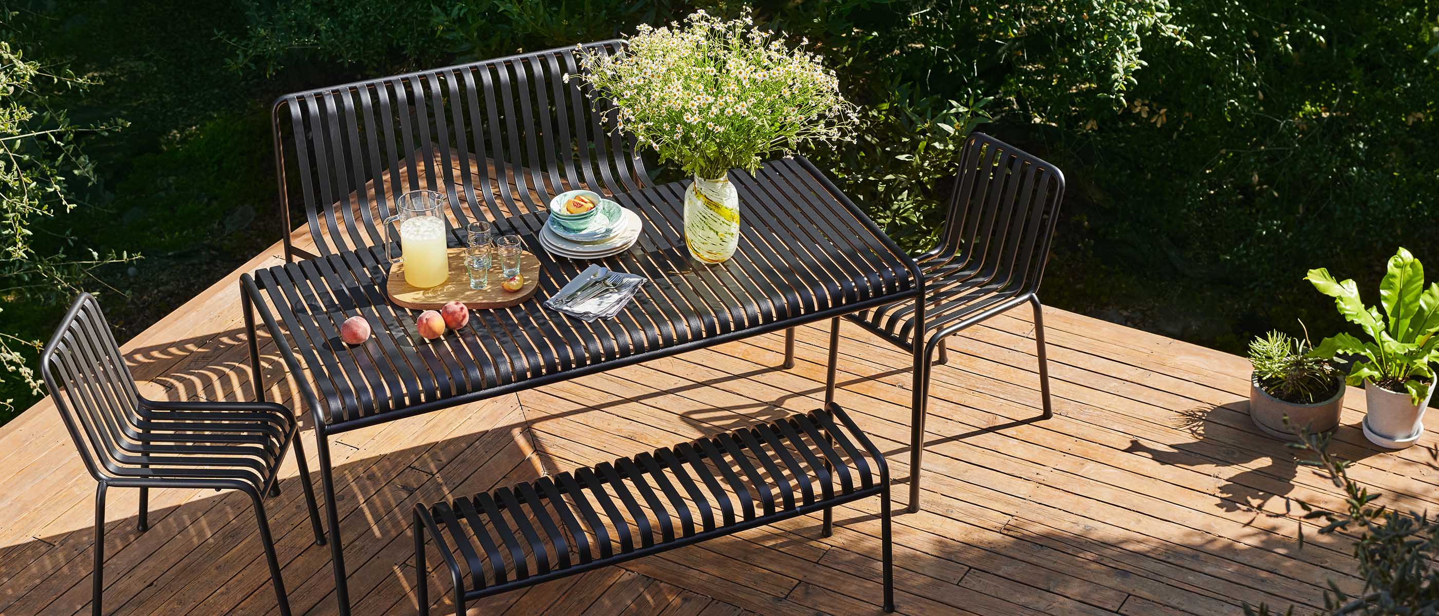 HAY Palissade Outdoor Furniture Collection HAY Palissade Outdoor Furniture Collection