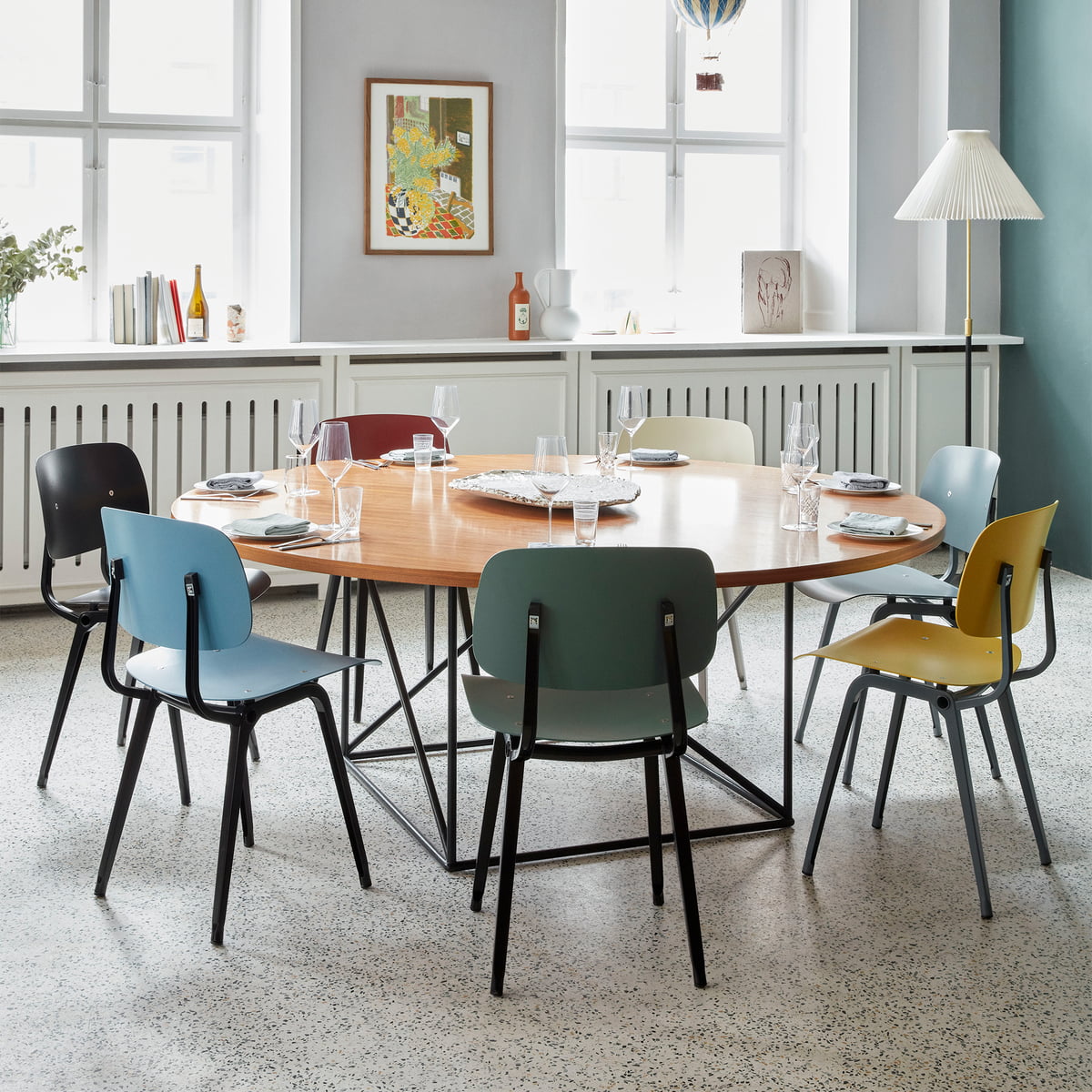 HAY Revolt Dining Chairs HAY Revolt Dining Chairs