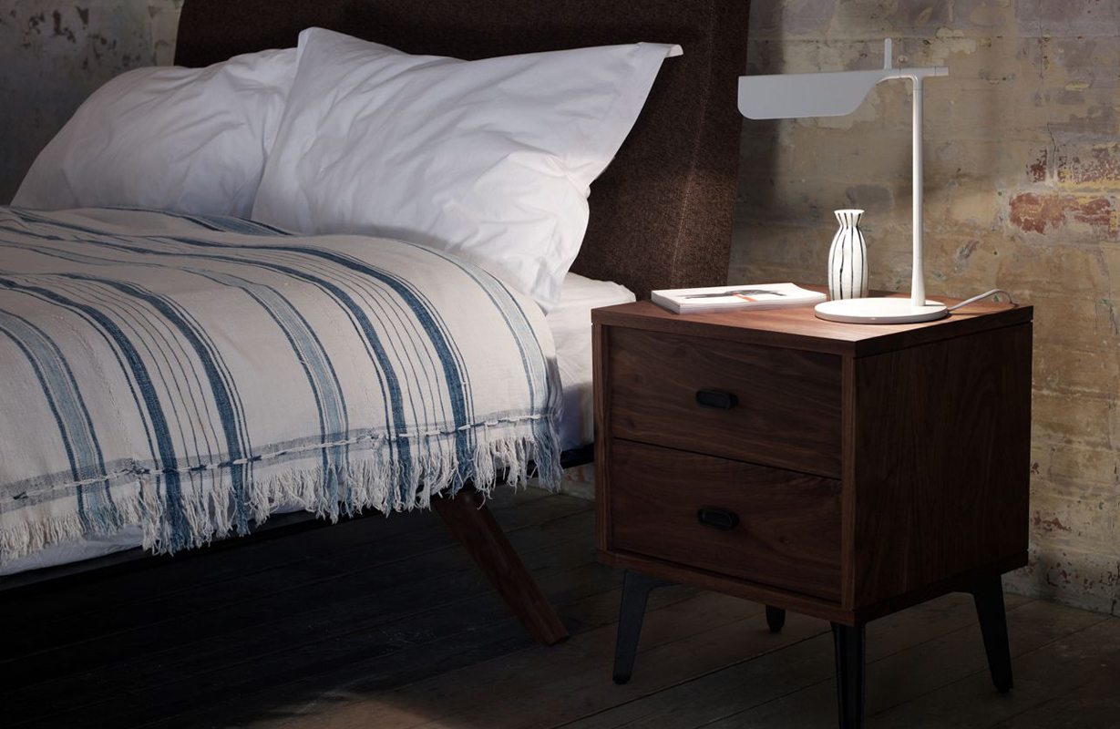 De La Espada McQueen Bedside Unit by Matthew Hilton